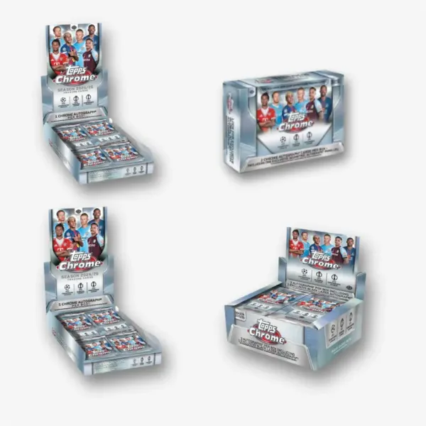 2025-26 Topps Chrome UEFA Club Competitions 2x Hobby Box + 1x Jumbo Box + 1x Breakers Delight Box Break #735 - Image 2