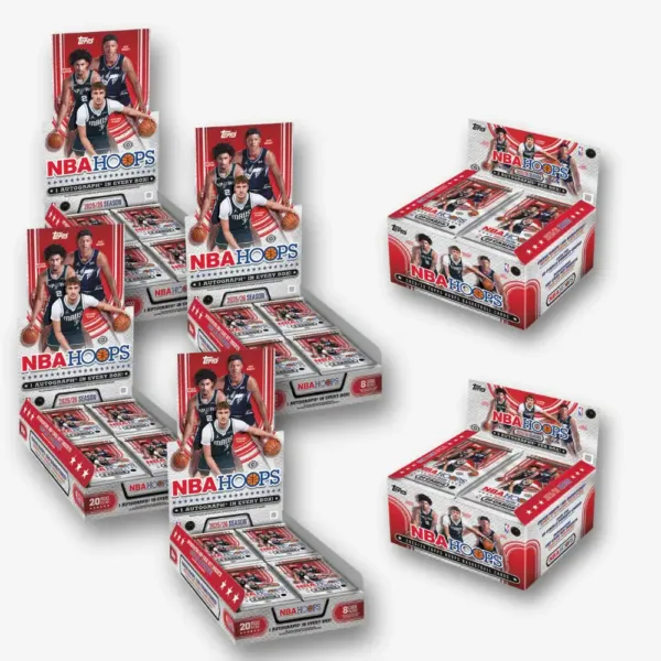 2025-26 Topps Basketball Hoops 4x Hobby Box + 2x Jumbo Box Break #748 - Image 2