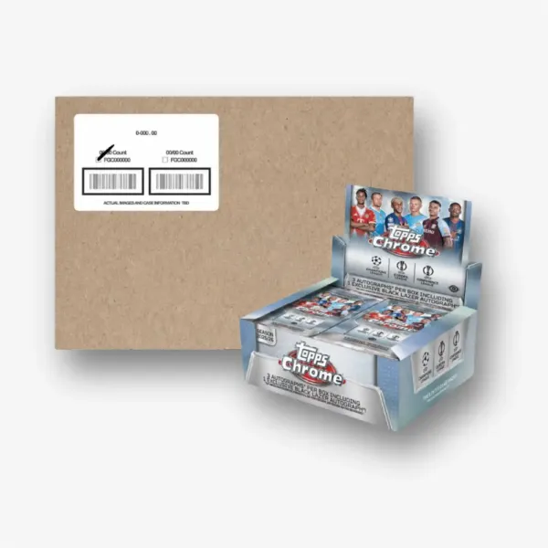 2025-26 Topps Chrome UEFA Club Competitions 8x Jumbo Box Full Case Break #728 - Image 2