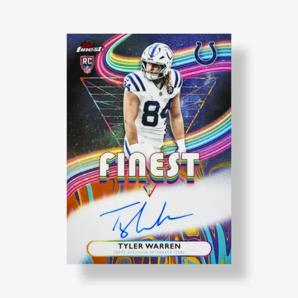 2025 Topps Finest Football hobby box - Image 5