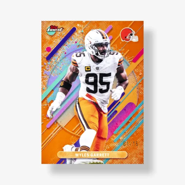 2025 Topps Finest Football hobby box - Image 3