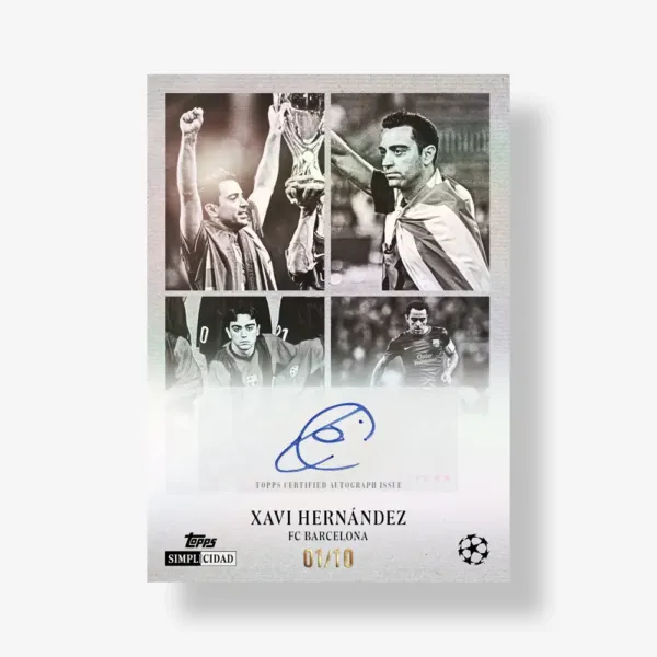 2025-26 Topps UEFA Club Competitions Simplicidad Hobby box - Image 3
