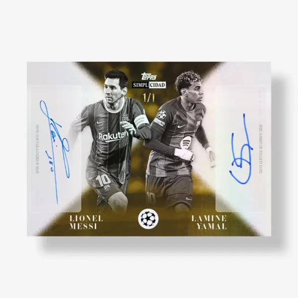 2025-26 Topps UEFA Club Competitions Simplicidad Hobby box - Image 2