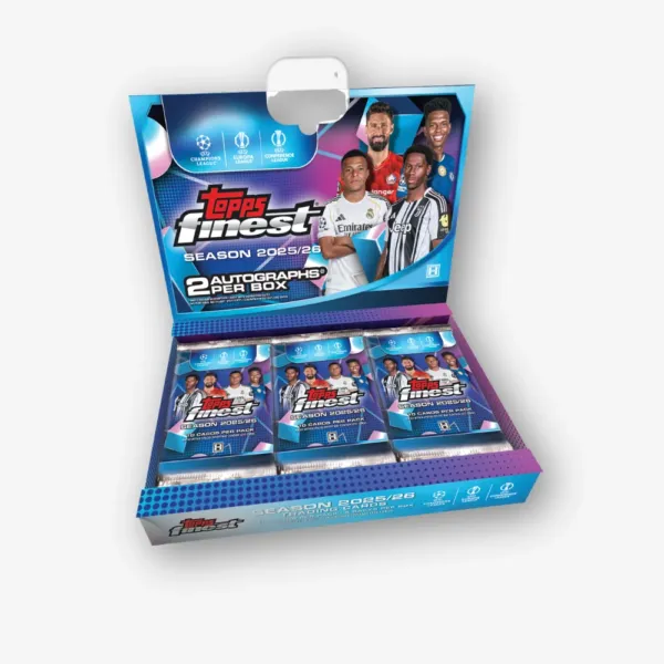 2025-26 Topps Finest UEFA Club Competitions 8x Hobby Box Full Case Break #774 - Image 2