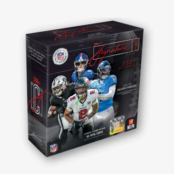 2025 Topps Chrome Black Football 1x Hobby Box + Chrome Football 1x Mega Box + Signature Class 1x Mega Box Break #793 - Image 4