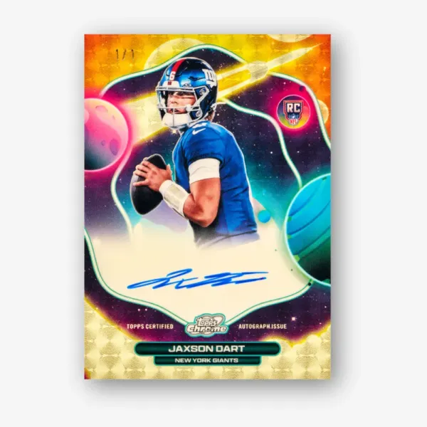 2025 Topps Cosmic Chrome Football Hobby Box - Image 2