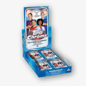 2025-26 Topps Chrome UEFA Women’s Champions League Hobby box