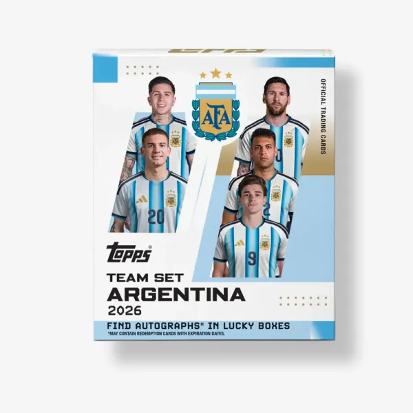 2026 Topps Team Set Argentina Full Case 20x Box Break #766 - Image 2