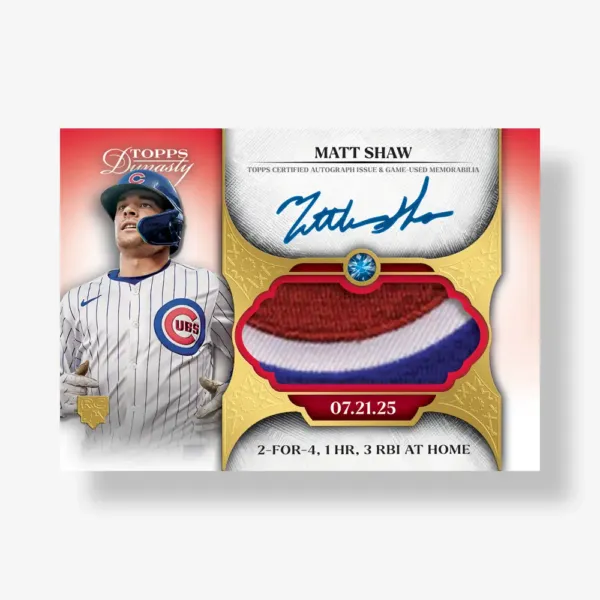 2025 Topps Dynasty Baseball Hobby Box - Image 2