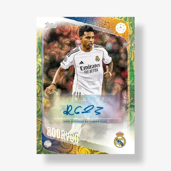 2025-26 Topps UEFA Club Competitions Carnaval Edition Hobby Box - Image 2