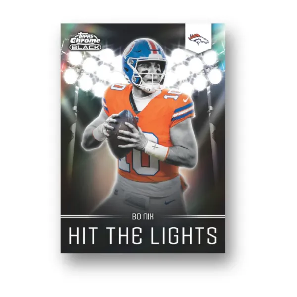 2025 Topps Chrome Black Football Hobby Box - Image 4