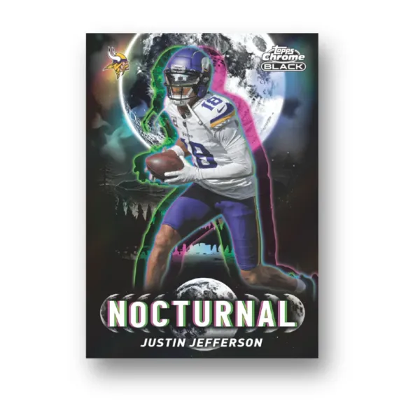 2025 Topps Chrome Black Football Hobby Box - Image 3