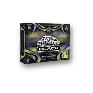 2025 Topps Chrome Black Football Hobby Box