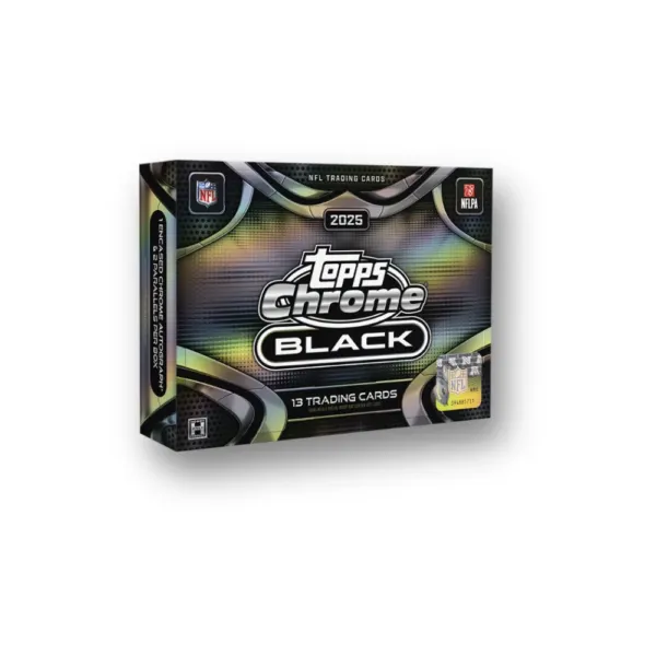 2025 Topps Chrome Black Football 1x Hobby Box + Chrome Football 1x Mega Box + Signature Class 1x Mega Box Break #793 - Image 2