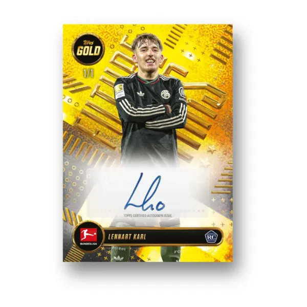 2025-26 Topps Bundesliga Gold Hobby - Image 2