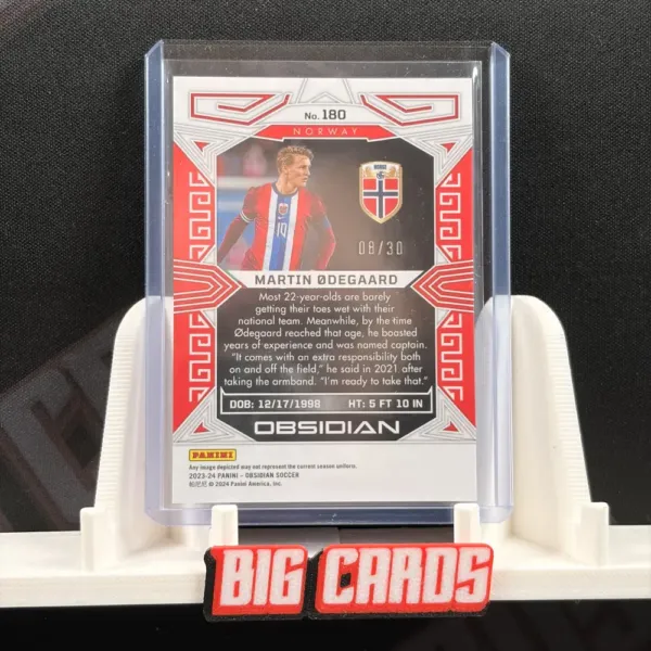 Martin Odegaard - Panini Obsidian 2023-24 - Image 2