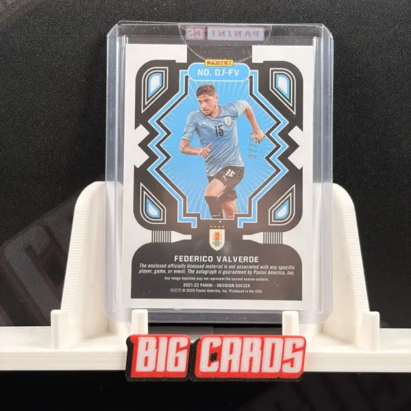 Federico Valverde - Panini Obsidian 2021-22 - Image 2