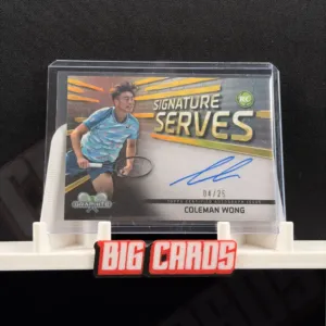Coleman Wong - Topps Graphite Tennis 2024
