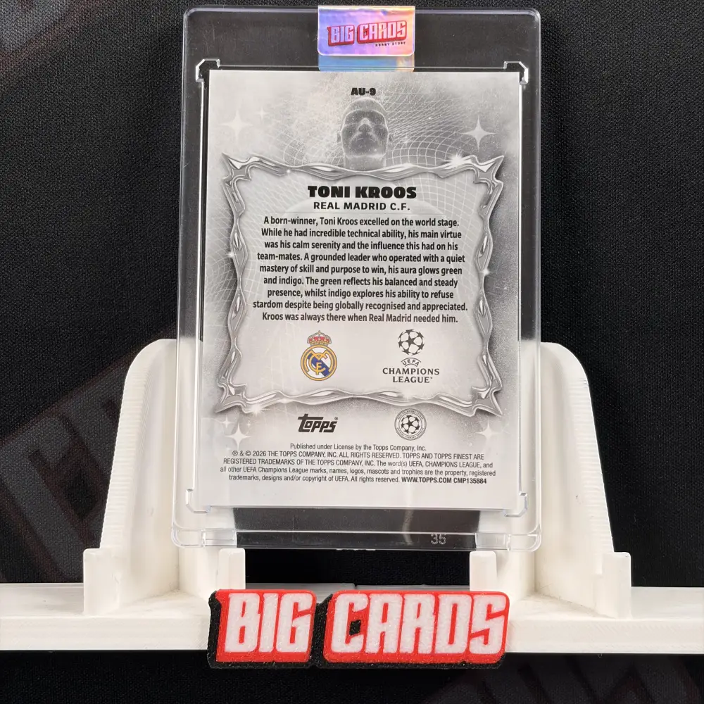 Toni Kroos - Topps Finest 2026 - Image 2