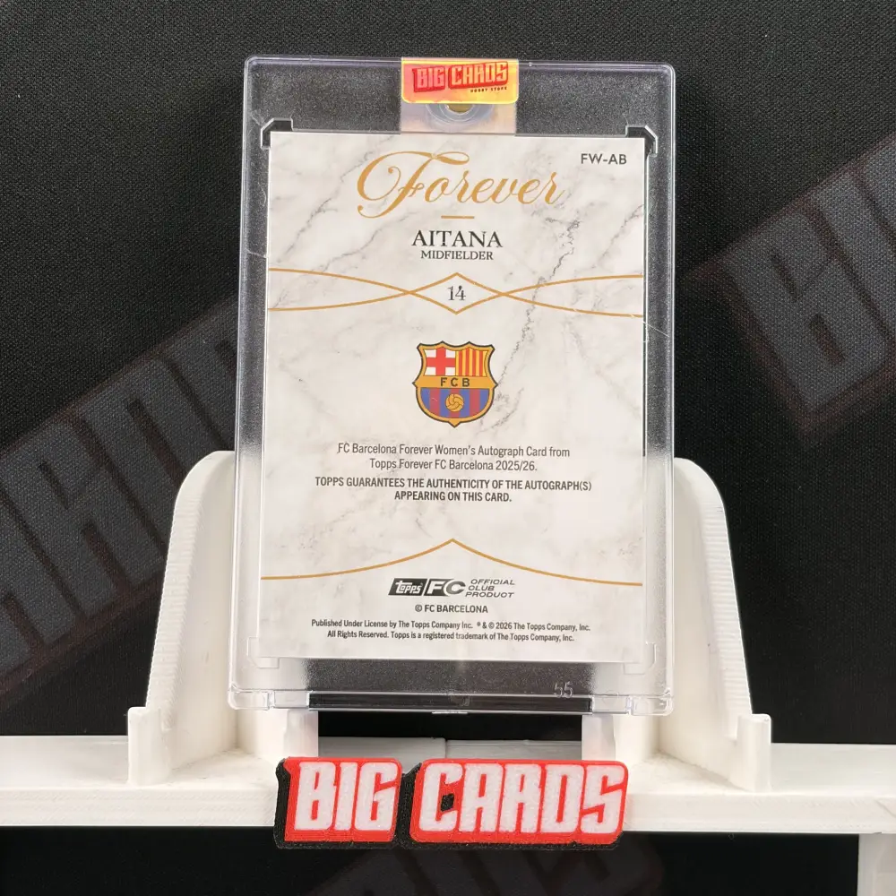 Aitana Bonmatí - Topps Forever FC Barcelona 2025/26 - Image 2