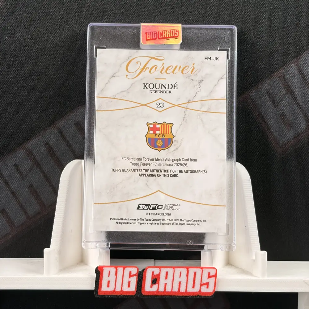 Jules Koundé - Topps Forever FC Barcelona 2025/26 - Image 2