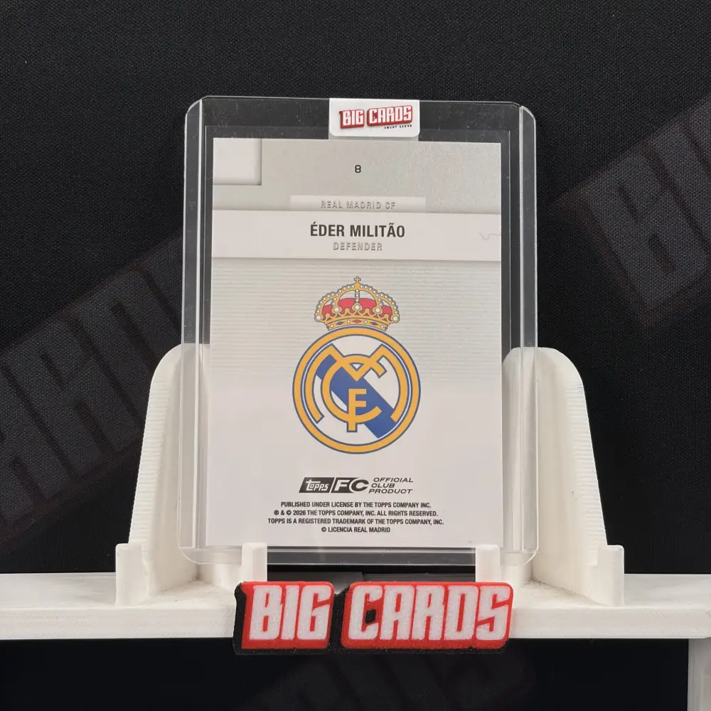 Eder Militao - Topps FC Real Madrid 2025 - Image 2