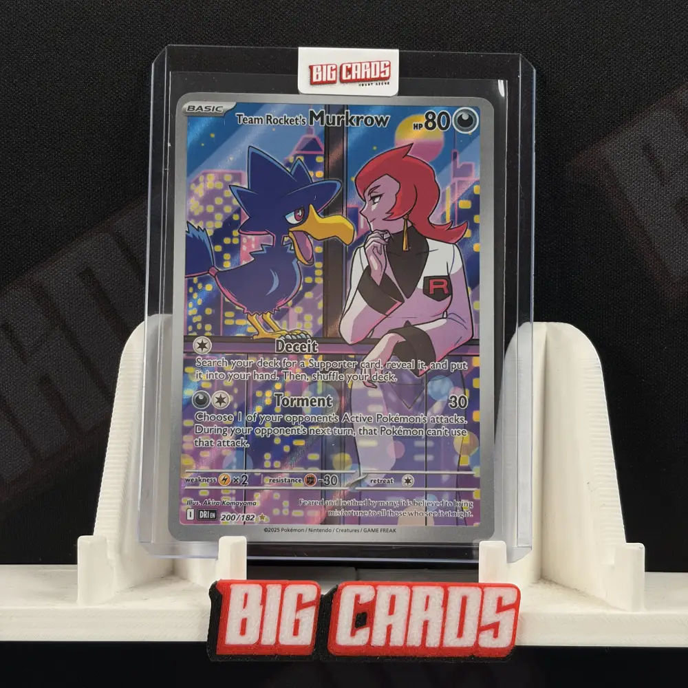Team Rocket's Murkrow 200/182 - Scarlet & Violet – Destined Rivals (SV10)