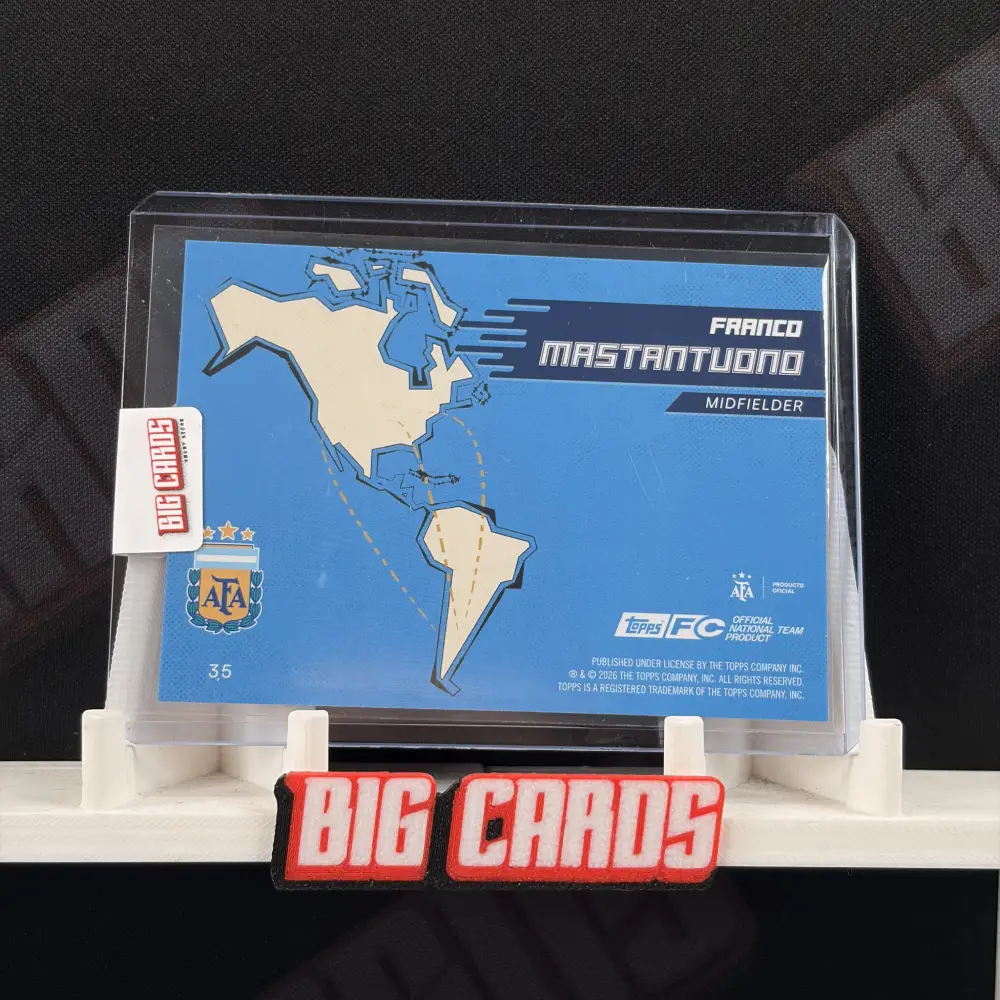 Franco Mastantuono - Topps Argentina Team Set 2026 - Image 2