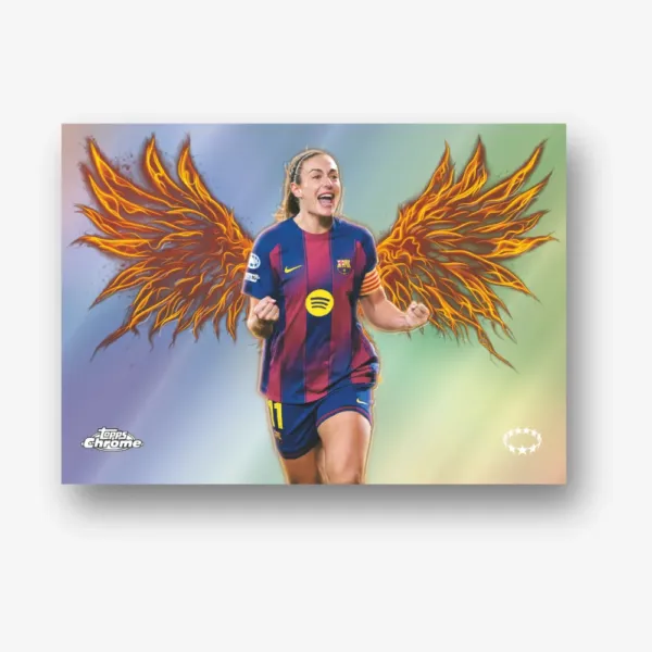 2025-26 Topps Chrome Sapphire UEFA Women’s Champions League - Image 3