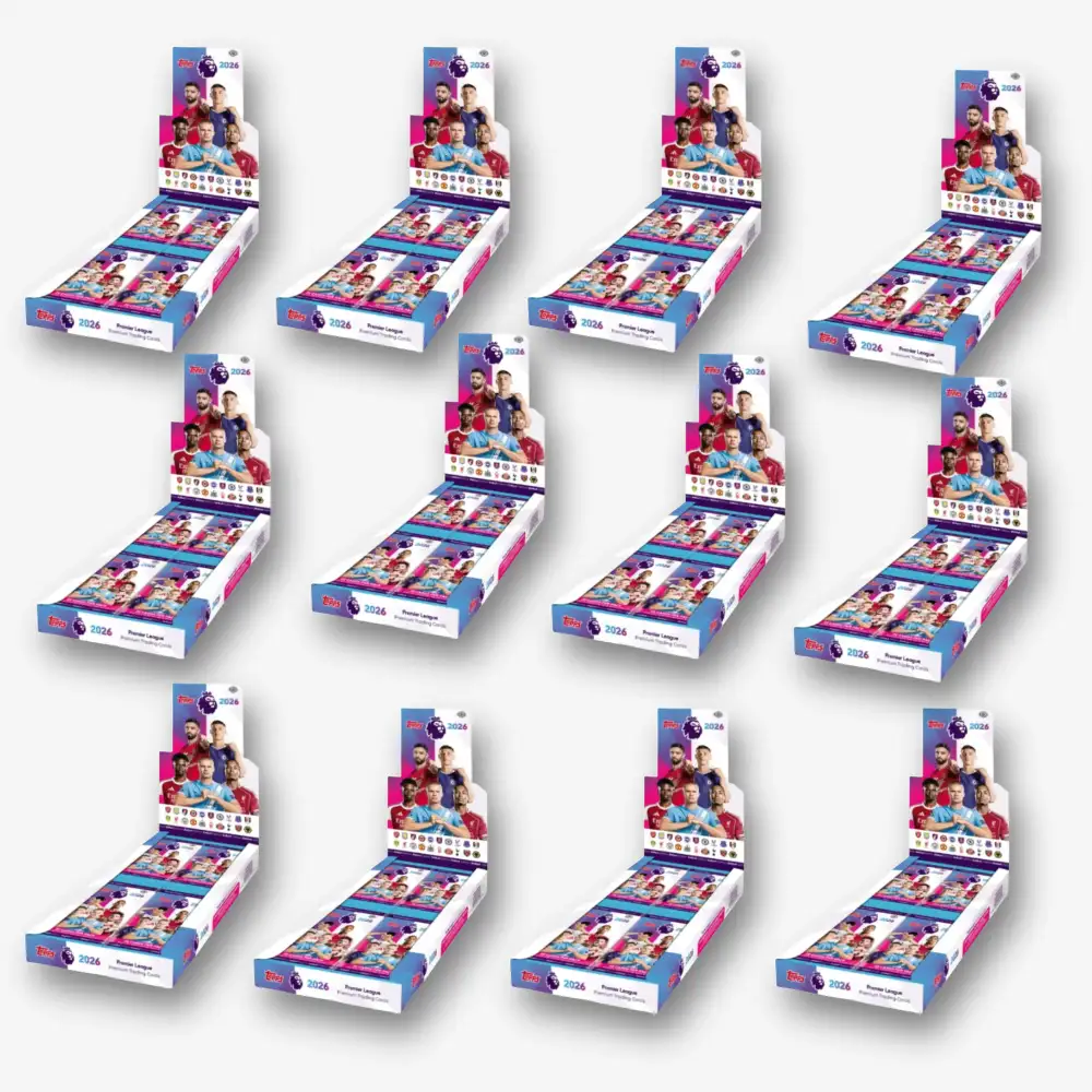 2026-27 Topps Premier League Flagship 12x Hobby Box Full Case Break #861 - Image 2