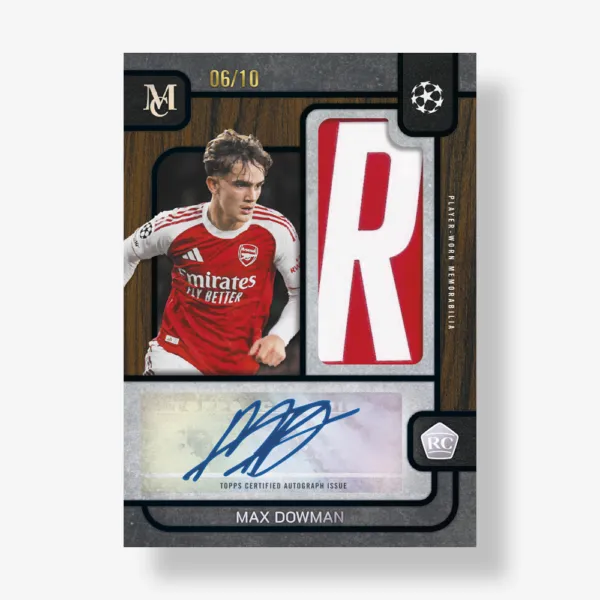 2025-26 Topps Museum UEFA Club Competition Hat-trick Hobby box - Image 4
