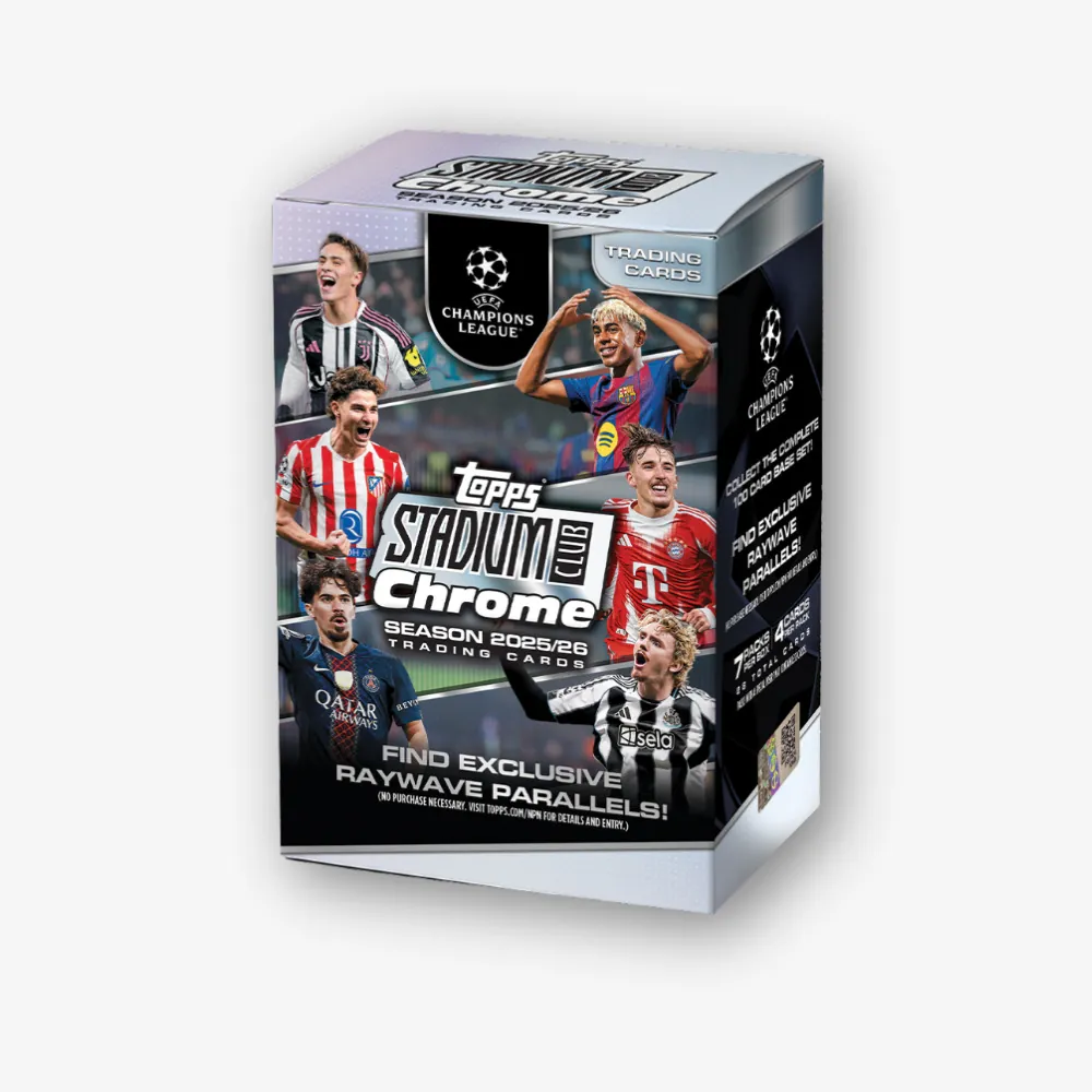 *PREORDER* 2025-26 Topps Stadium Club Chrome UCC - Value Box