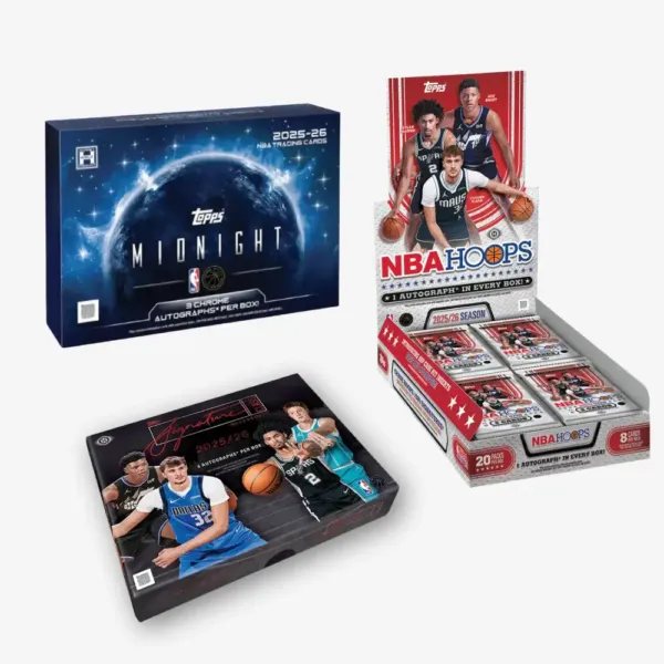 2025-26 Topps NBA 1x Midnight + 1x Jumbo Signature Class + 1x Hoops Hobby Break #895 - Image 2