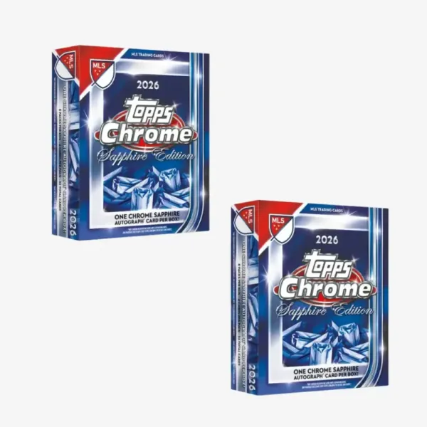 2026 Topps Chrome Sapphire MLS 2x Hobby Box Break #896 - Image 2