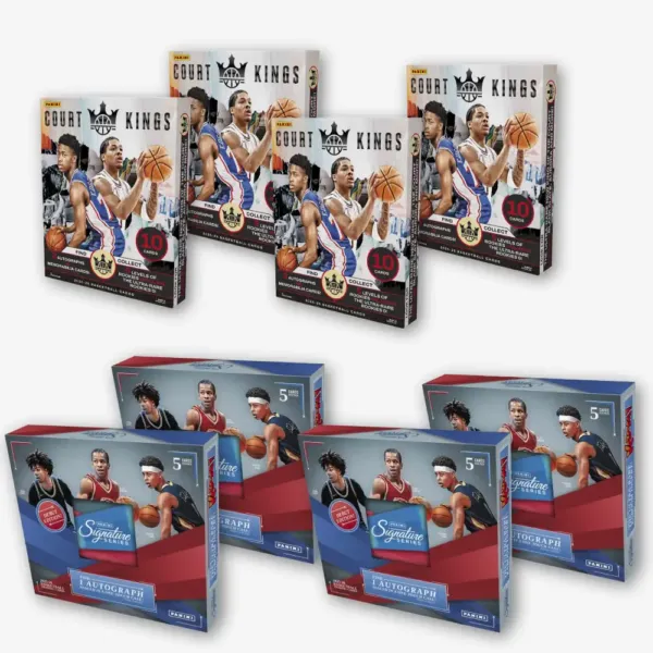 2025-26 Panini Signature Series Basketball 4x Hobby Box + Court Kings 4x Hobby Box Break #899 - Image 2