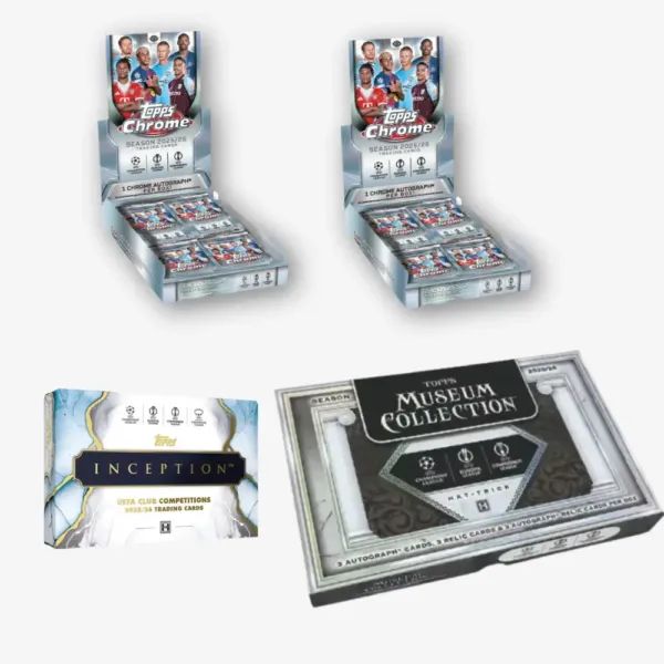 2025-26 Topps Mixer 2x Chrome Hobby + 1x Inception + 1x Museum Hat Trick Box Break #905 - Image 2