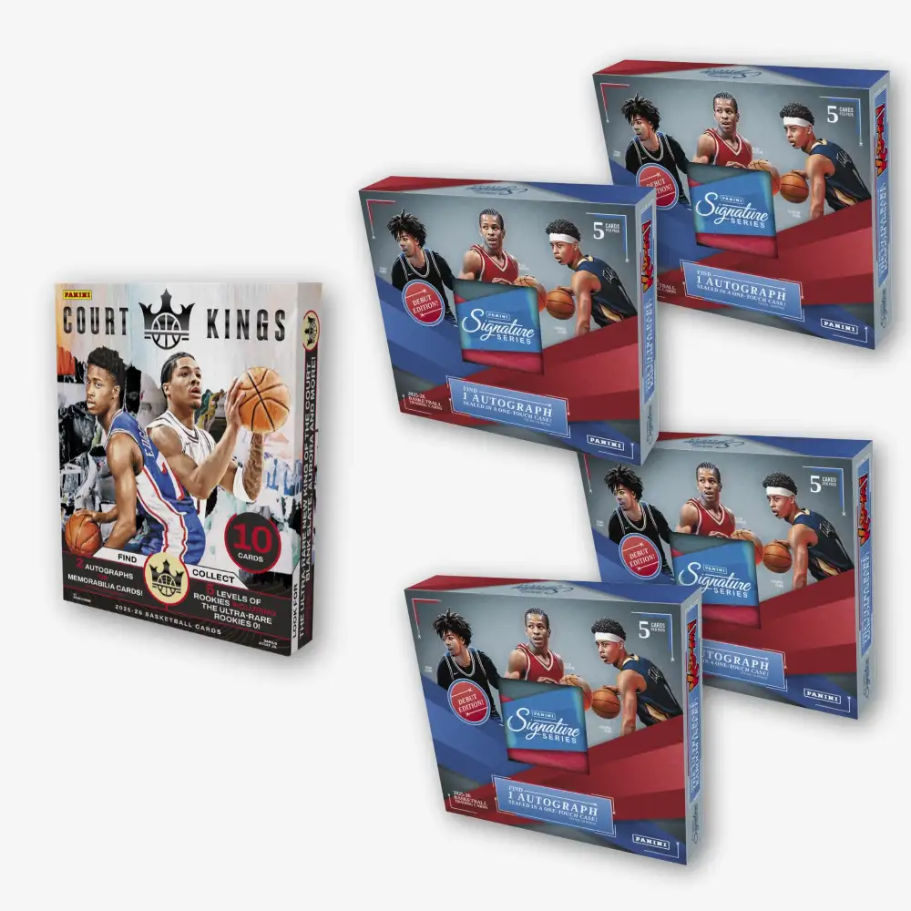 2025-26 Panini Signature Series Basketball 4x Hobby Box + Court Kings 1x Hobby Box Break #908 - Image 2